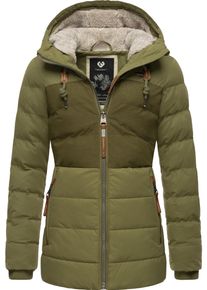 Ragwear Damen Winterjacke "Quantic", grün, modisch, Gr. XXL, Obermaterial 1: 78% Polyester, 13% Baumwolle, 9% Nylon, Obermaterial 2: 100% Polyester,