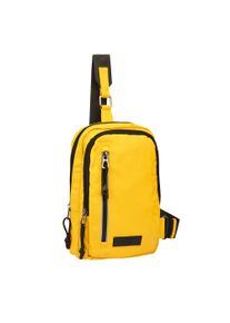 Camel Active Cityrucksack "Explore", gelb, Nylon, bedruckt, beschichtet, clean, unifarben mit Farbeinsätzen, modisch, Rucksäcke, wasserabweisendes