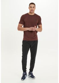Virtus Herren Sweathose "BLAG V2", schwarz, sportlich, Gr. XL, unifarben, 87% Polyester, 13% Elasthan, Hosen, mit atmungsaktivem