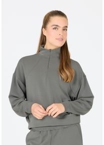 Endurance Damen Strickpullover "Jade", grau, casual, Gr. 38, unifarben, 51% Polyester, 44% Modal, 5% Elasthan, Pullover, mit atmungsaktiver