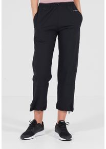 Endurance Damen Sweathose "TENGAH XQL", schwarz, casual, Gr. 40, unifarben, 88% Polyamid, 12% Elasthan, Hosen, im minimalistischen Design