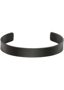 Bruno Banani Damen Armspange "Schmuck Geschenk ArmSchmuck B4100B/20/00/B, B4100B/20/00/S", Edelstahl, schwarz, Edelstahl, Armbänder