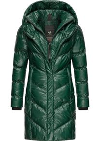 Ragwear Damen Kurzmantel "Natalka Bling", grün, modisch, Gr. XXXL, Obermaterial: 100% Nylon, Innenfutter: 100% Polyester, Wattierung: 100% Polyester,
