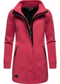 Ragwear Damen Sweatjacke "Letrice Bonded", lila, elegant, Gr. 5XL, Sweatware, Obermaterial:100% Polyester, Sweatjacken, Elegante Zip-Jacke mit hohem