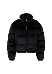Damen Bomberjacke "Alpha Industries Women - Cold Weather Jackets Fur Puffer Women", schwarz, Gr. L, Alpha Industries, Obermaterial/Futter: 100%