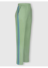 Damen Schlupfhose, grün, Gr. 54, unifarben, 100% Baumwolle, Hosen