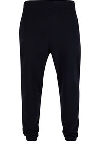 Urban Classics Herren Stoffhose "Urban Classics Herren Ultra Heavy Sweatpants", schwarz, Gr. L, unifarben, 100% Baumwolle, Hosen