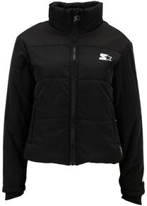 Damen Winterjacke "Starter Black Label Damen Ladies Starter Logo Puffer Jacket", schwarz, casual, Gr. M, STARTER Black Label, unifarben, 100%