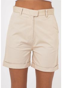 FRESHLIONS Damen Shorts "Katarina", beige, casual, Gr. S, unifarben, 97% Baumwolle, 3% Elasthan, Hosen, im klassischen Design