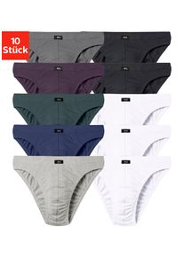 H.I.S. H.I.S Herren Slip "Herren Minislip", Gr. 3, bunt, Jersey, Obermaterial: 95% Baumwolle, 5% Elasthan, unifarben, Unterhosen, in Baumwoll-Mix