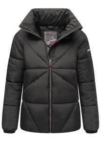 Navahoo Damen Steppjacke "Schokolinaa 14", schwarz, modisch, Gr. M, Obermaterial: 100% Polyester, Innenfutter: 100% Polyester, Wattierung: 100%
