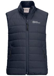 Jack Wolfskin Kinder Steppweste "ZENON VEST K", blau, Gr. 128, OBERSTOFF 100% POLYESTER, 1.FUTTER 100% POLYESTER, 2.FUTTER 100% POLYESTER FÜLLUNG