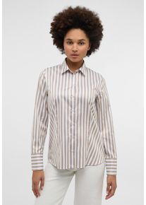 Eterna Damen Hemdbluse "REGULAR FIT", grün, modisch, Gr. 34, 100% cotton, Blusen