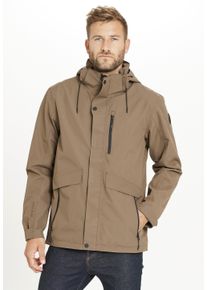 WHISTLER Herren Outdoorjacke "Acer", grün, klassisch, Gr. L, unifarben, 100% Polyester, Jacken, mit wasserabweisender Membran