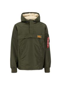 Herren Anorak "Alpha Industries Men - Outdoor Jackets HPO Anorak", grün, Gr. M, Alpha Industries, Obermaterial/Futter: 100% Nylon, Jacken