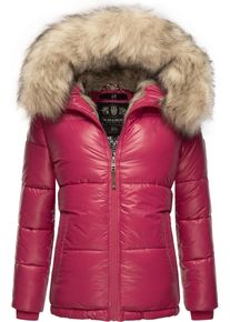 Navahoo Damen Winterjacke "Tikunaa", pink, modisch, Gr. XL, Oberstoff: 100% Nylon, Futter: 100% Polyester, Wattierung: 100% Polyester, Ärmelfutter: