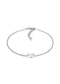 Elli Damen Armband "Schmetterling 925 Silber", 16cm, ohne Stein, Silber 925 (Sterlingsilber), silber, Silber 925 (Sterlingsilber), Armbänder