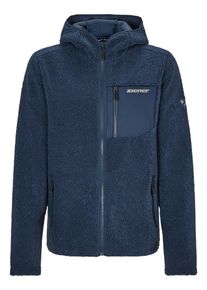 Ziener Herren Fleecejacke "JUHA", blau, Gr. 54, Obermaterial: 100% Polyester, Jacken