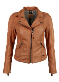 Mustang Damen Lederjacke "31020143", braun, Gr. XXL, Obermaterial: 100% Lammleder / Futter: 90% Baumwolle, 10% Polyester / Ärmelfutter: 100%