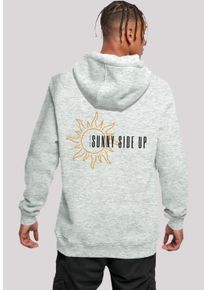 F4NT4STIC Herren Kapuzenpullover "SUNNY x F4NT4STIC", grau, casual, Gr. XXL, Obermaterial: 65% Baumwolle, 35% Polyester, Pullover, Print
