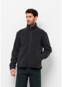 Jack Wolfskin Herren Fleecejacke "FELSLICHT JKT M", schwarz, Gr. XXXL, OBERSTOFF 100% POLYESTER FUTTER 100% POLYESTER, Jacken