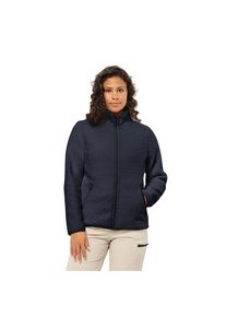 Jack Wolfskin Damen Fleecejacke "HIGH CURL JACKET W", blau, sportlich, Gr. M, Fleece, Obermaterial: 100% Polyester, Jacken, mit Taschen