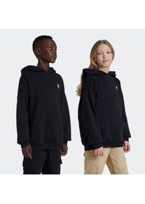 Kinder Kapuzensweatshirt "HOODIE", schwarz, sportlich, Gr. 128, adidas originals, Obermaterial: 100% Baumwolle, Sweatshirts