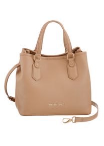 Valentino Handbags VALENTINO BAGS Damen Shopper "BRIXTON", beige, Lederimitat, Taschen, Handtasche Damen Tasche Damen Schultertasche Henkeltasche