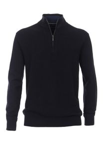 Casamoda Herren Troyer "Casamoda Troyer uni", blau, Gr. M, 100% Baumwolle, Pullover