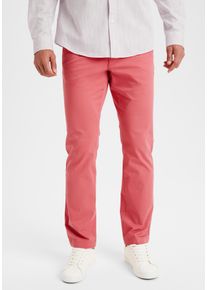 H.I.S. H.I.S Herren Chinohose "regular-fit", orange, casual, Gr. 32, unifarben, Web, Obermaterial: 98% Baumwolle, 2% Elasthan, Hosen, lange Hose, aus