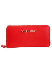 Valentino Handbags VALENTINO BAGS Geldbörse "DIVINA", rot, Lederimitat, modisch, Kleinlederwaren, Geldbeutel Portemonnaie Damenbörse