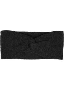 Zwillingsherz Damen Stirnband, grau, casual,modisch,feminin, Strick, Kaschmir, Mützen, Knoten vorn, Cashmere, Feinstrick