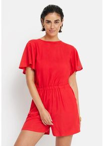 LSCN BY LASCANA Kurzoverall mehrfarbig Gr. 34 für Damen. Mit Rundhals. Figurumspielend