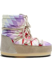 Moonboot Stiefeletten - Moon Boot Light Kaleidoscope Snow Boots Zand Light - Gr. 39 (EU) - in Beige - f&uuml;r Damen