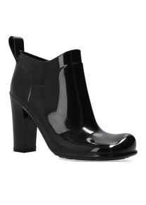 Bottega Veneta Low-Top Sneaker - Shine Square Toe Ankle Boots - Gr. 37 (EU) - in Schwarz - f&uuml;r Damen