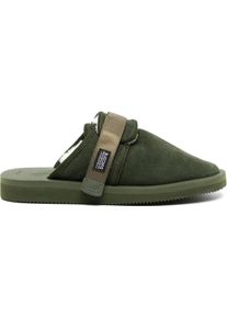 Suicoke Low-Top Sneaker - Zavo-mab Mules Sandals - Gr. 37 (EU) - in Gr&uuml;n - f&uuml;r Damen
