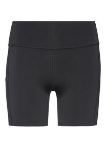 On Performance Short Tights Lauftights Damen - schwarz - Gr. L - Polyester/Elastan
