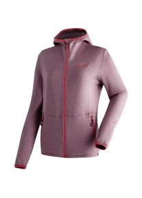 Maier Sports Fave Fleecejacke Damen - rot - Gr. 38 - Polyester/Elastan