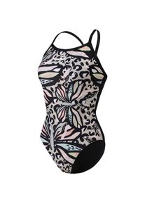 arena Butterflies Badeanzug Damen - schwarz - Gr. 34 - Polyester