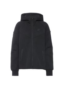 Nike Tech Fleece Trainingsjacke Damen - schwarz - Gr. S - Baumwolle/Polyester