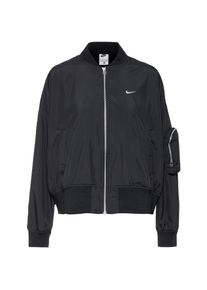 Nike Nsw Essential Bomberjacke Damen - schwarz - Gr. S - Polyester