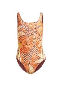 Adidas Farm Badeanzug Damen - orange - Gr. 36 - Polyester/Elastan