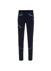 Dynafit Transalper Warm Funktionshose Damen - blau - Gr. L - Polyamid/Polyester/Elastan