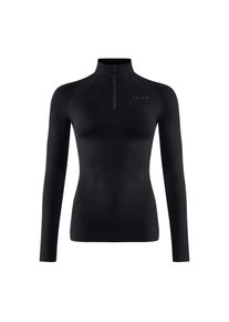 Falke Maximum Warm Langarmshirt Damen - schwarz - Gr. S - Polyamid/Polyester/Elastan