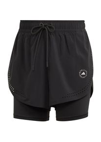 Adidas Asmc Tpr 2In1Sh Funktionsshorts Damen - schwarz - Gr. XS - Polyester/Elastan