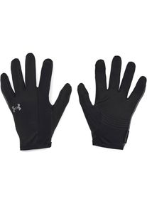 Under Armour Storm Run Handschuh Herren - schwarz - Gr. XL - Polyester/Elastan/Leder