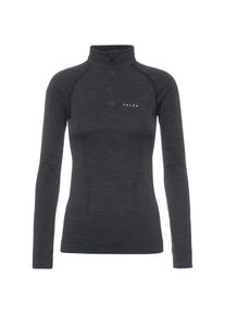 Falke Wool Tech Langarmshirt Damen - schwarz - Gr. S - Schurwolle/Polyamid/Elastan