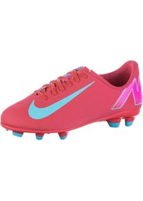 Nike Jr Vapor 16 Club Fg/Mg Fußballschuhe Kinder - rot - Gr. 36 1/2