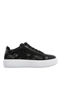 K by KARL LAGERFELD Karl Lagerfeld Low-Top Sneaker - Maxi Kup Autograph Lace Lo - Gr. 35 (EU) - in Schwarz - f&uuml;r Damen