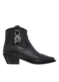 K by KARL LAGERFELD Karl Lagerfeld Stiefeletten - Kansas Nft Zip Boot - Gr. 36 (EU) - in Schwarz - f&uuml;r Damen